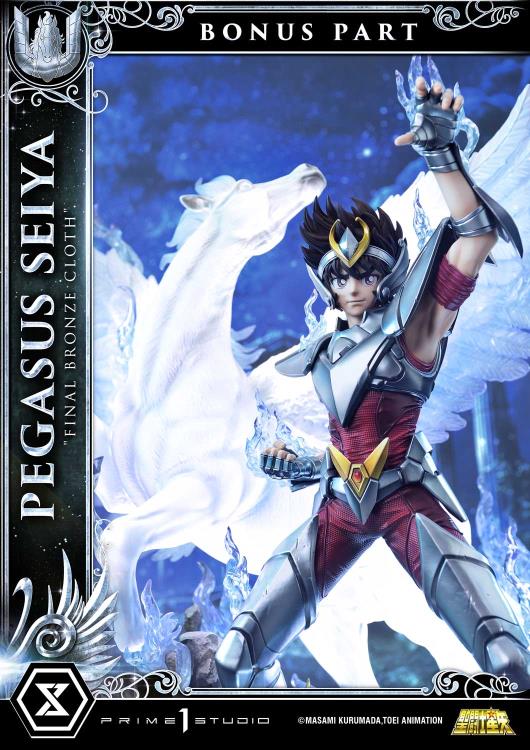 Saint Seiya Premium Masterline Pegasus Seiya Final Bronze Cloth 1/4 Scale Statue (With Bonus) Gallery Image 15