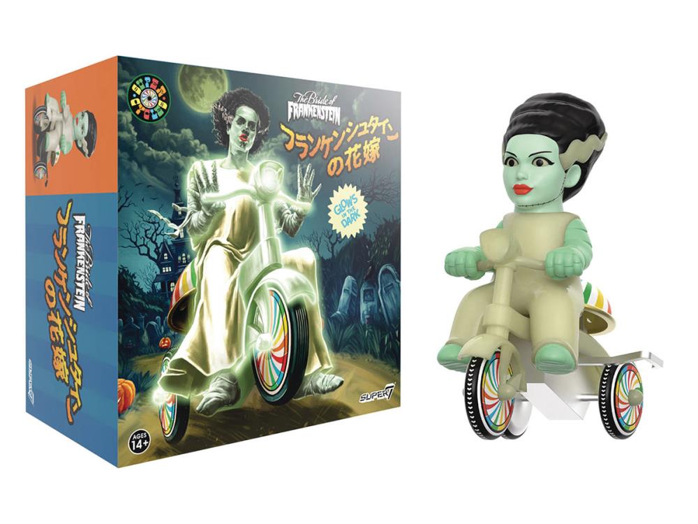 Universal Monsters Super Cycles The Bride of Frankenstein (Glow) PX Preview Exclusive Gallery Image 3