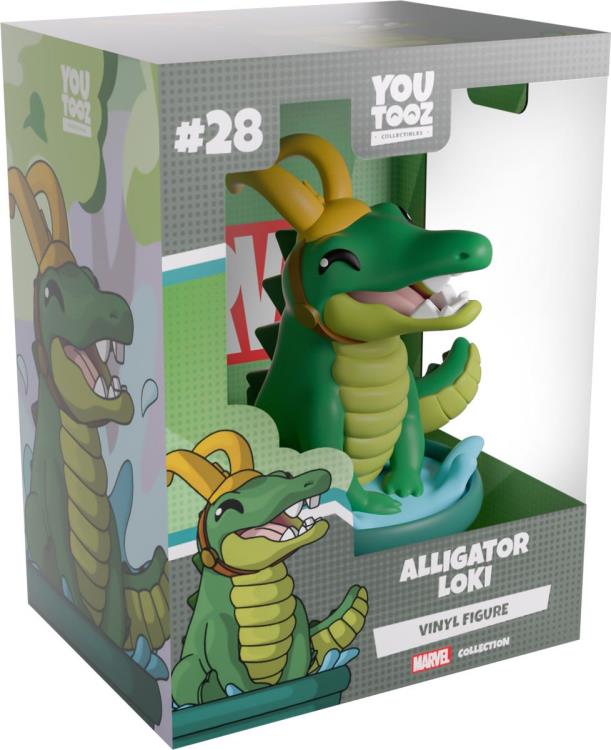 Marvel Companions Alligator Loki Vinyl Figure Gallery Image 7