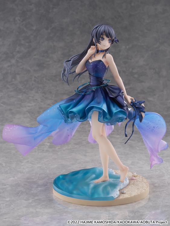 Rascal Does Not Dream of Bunny Girl Senpai Mai Sakurajima (Starry Dress Ver.) 1/7 Scale Shibuya Scramble Figure Gallery Image 10
