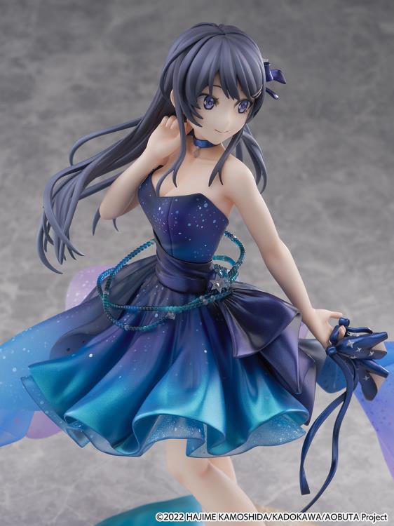 Rascal Does Not Dream of Bunny Girl Senpai Mai Sakurajima (Starry Dress Ver.) 1/7 Scale Shibuya Scramble Figure Gallery Image 12