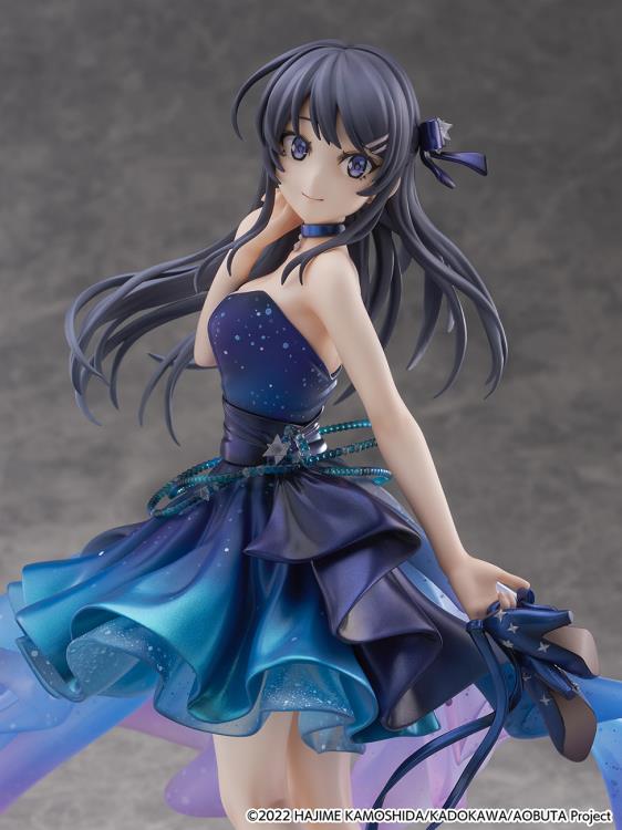 Rascal Does Not Dream of Bunny Girl Senpai Mai Sakurajima (Starry Dress Ver.) 1/7 Scale Shibuya Scramble Figure Gallery Image 13