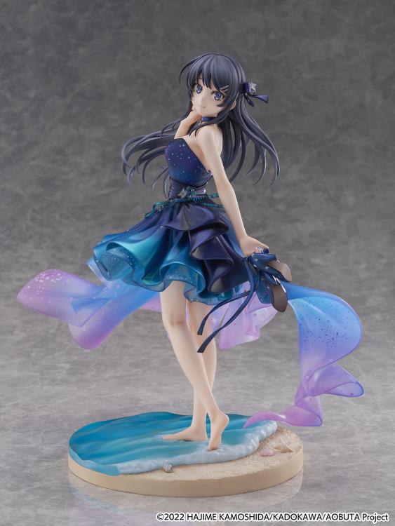 Rascal Does Not Dream of Bunny Girl Senpai Mai Sakurajima (Starry Dress Ver.) 1/7 Scale Shibuya Scramble Figure Gallery Image 8