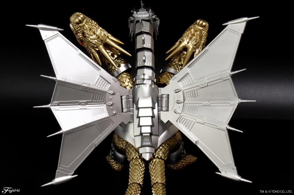 Godzilla vs. King Ghidorah (1991) Chibimaru No.1001 Mecha King Ghidorah (70th Anniversary Edition) Model Kit Gallery Image 6