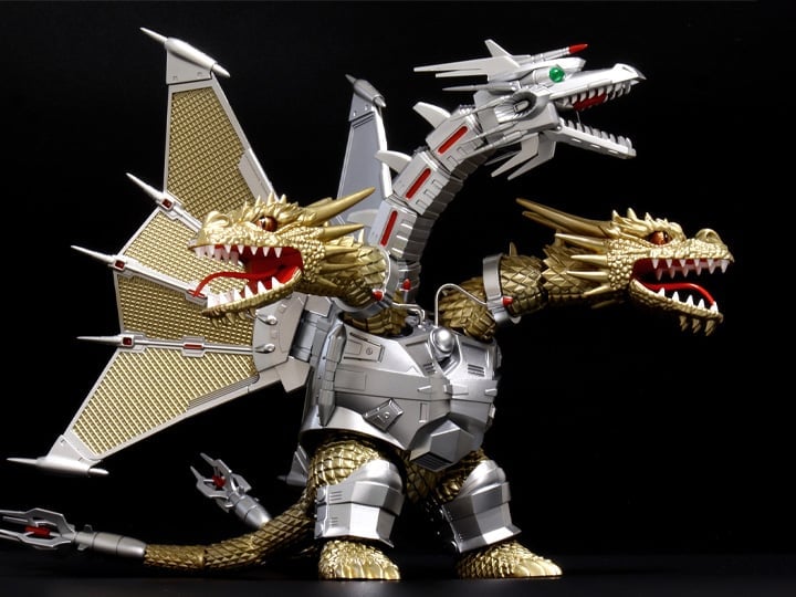 Godzilla vs. King Ghidorah (1991) Chibimaru No.1001 Mecha King Ghidorah (70th Anniversary Edition) Model Kit Gallery Image 1
