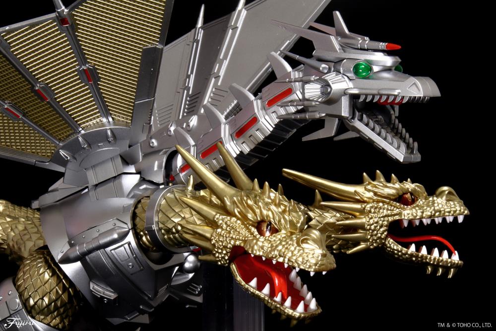 Godzilla vs. King Ghidorah (1991) Chibimaru No.1001 Mecha King Ghidorah (70th Anniversary Edition) Model Kit Gallery Image 5