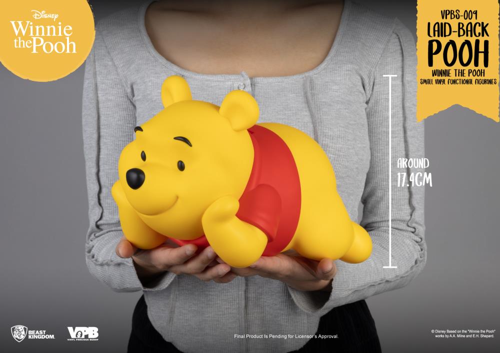 Winnie the Pooh VPBS-009 Pooh (Laid-Back Ver.) Vinyl Piggy Bank Gallery Image 9