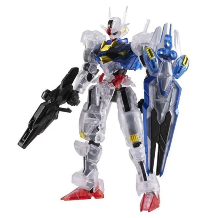 Mobile Suit Gundam: The Witch from Mercury G Frame FA XVX-016 Gundam Aerial (Clear Color Ver.) Action Figure Gallery Image 3