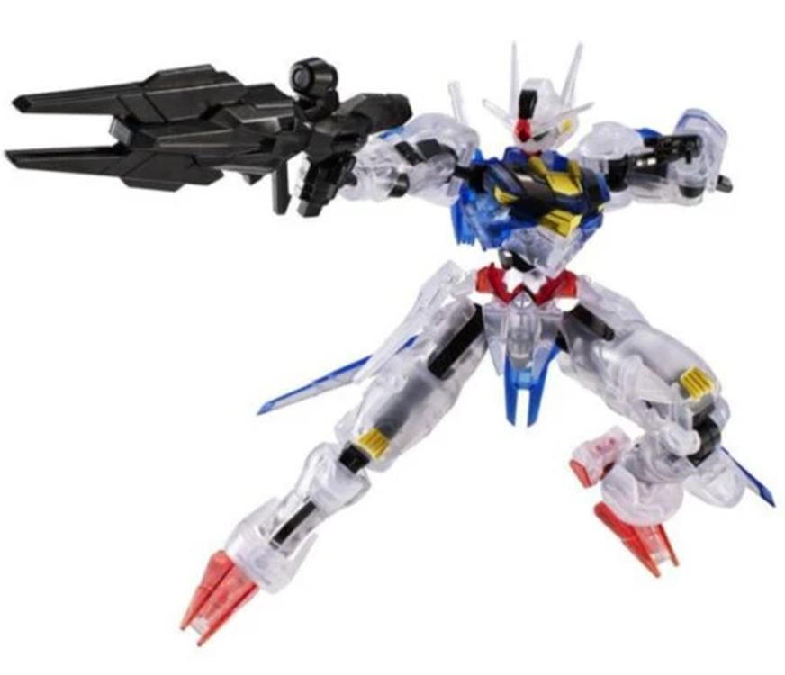 Mobile Suit Gundam: The Witch from Mercury G Frame FA XVX-016 Gundam Aerial (Clear Color Ver.) Action Figure Gallery Image 5