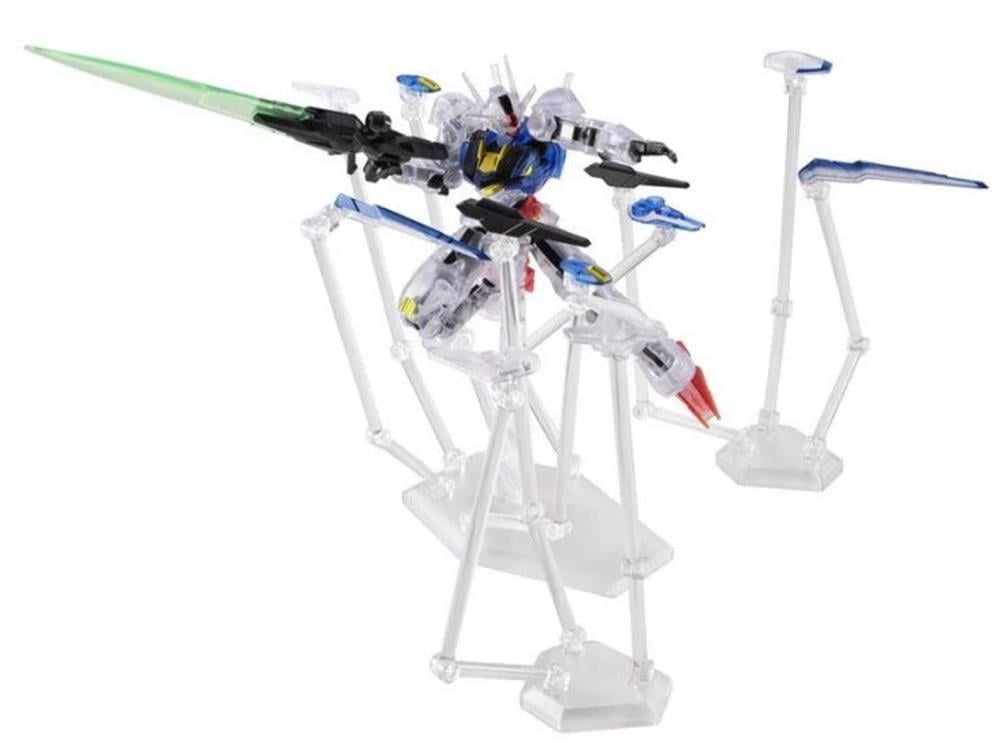 Mobile Suit Gundam: The Witch from Mercury G Frame FA XVX-016 Gundam Aerial (Clear Color Ver.) Action Figure Gallery Image 6