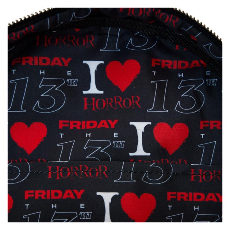 Friday the 13th I Heart Horror Mini Backpack Gallery Image 9