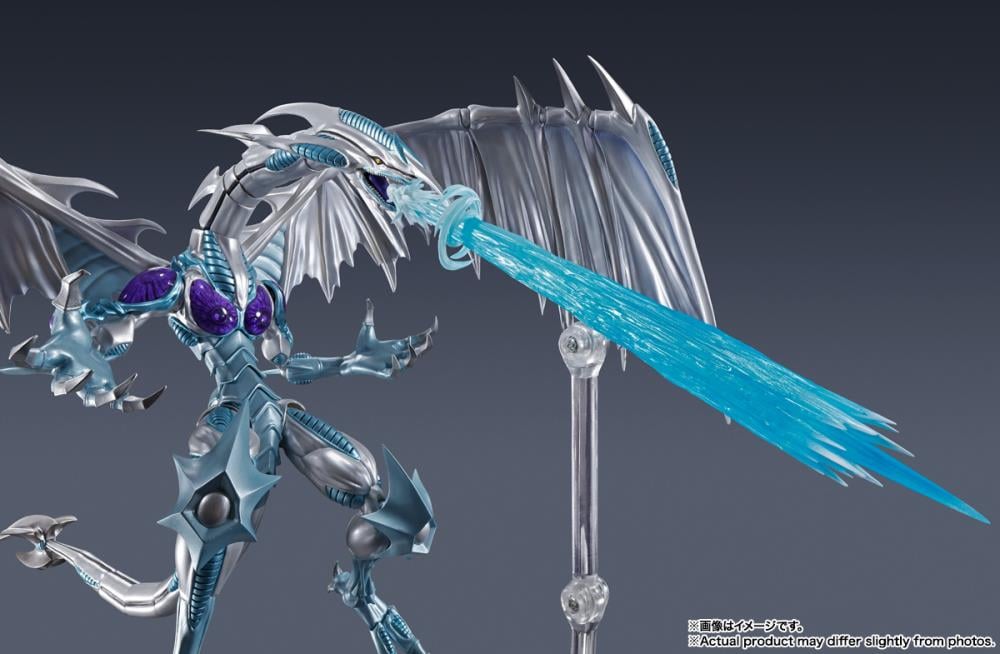 Yu-Gi-Oh! 5D's S.H.MonsterArts Stardust Dragon Action Figure Gallery Image 9