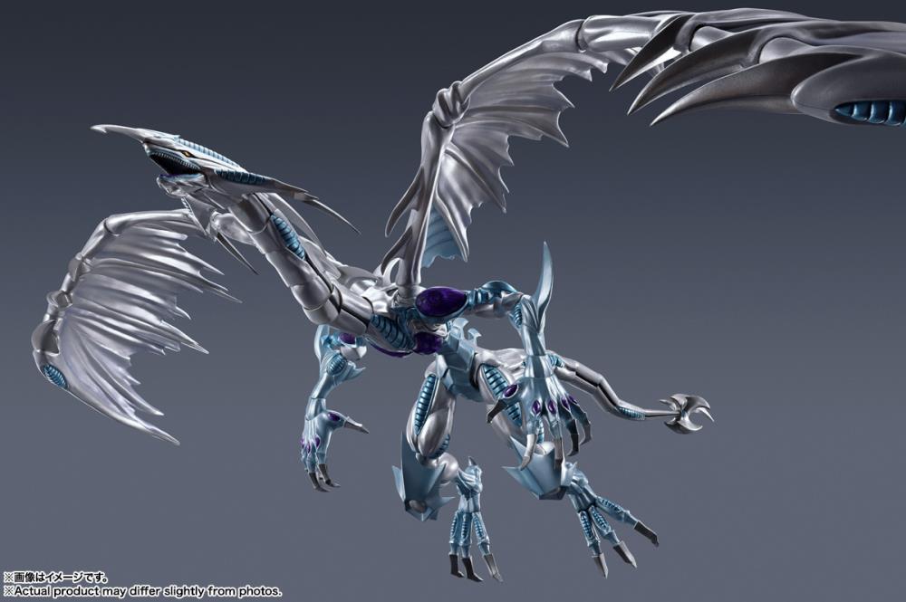 Yu-Gi-Oh! 5D's S.H.MonsterArts Stardust Dragon Action Figure Gallery Image 6