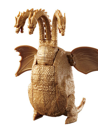 Godzilla vs. King Ghidorah (1991) King Ghidorah Transforming Egg Figure (Reissue) Gallery Image 2