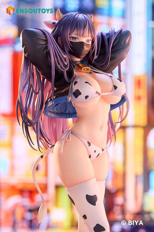 Biya Illustration Yuna (Cow Bikini Ver.) 1/6 Scale Figure (Reissue) Gallery Image 5
