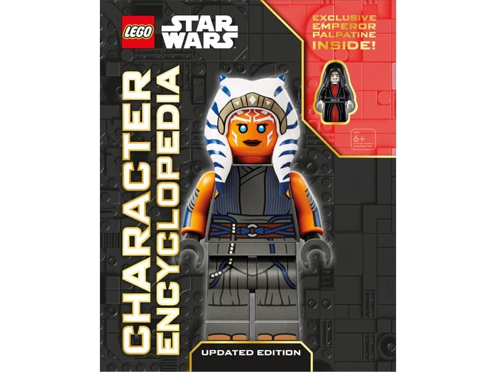 LEGO Star Wars Character Encyclopedia (Updated Edition) with Exclusive Emperor Palpatine Minifigure Gallery Image 1