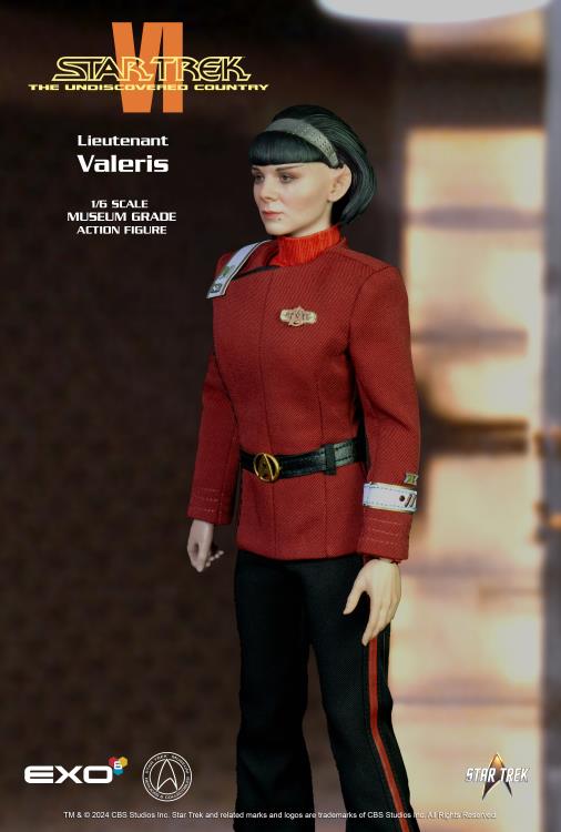 Star Trek VI: The Undiscovered Country Lieutenant Valeris 1/6 Scale Figure Gallery Image 4