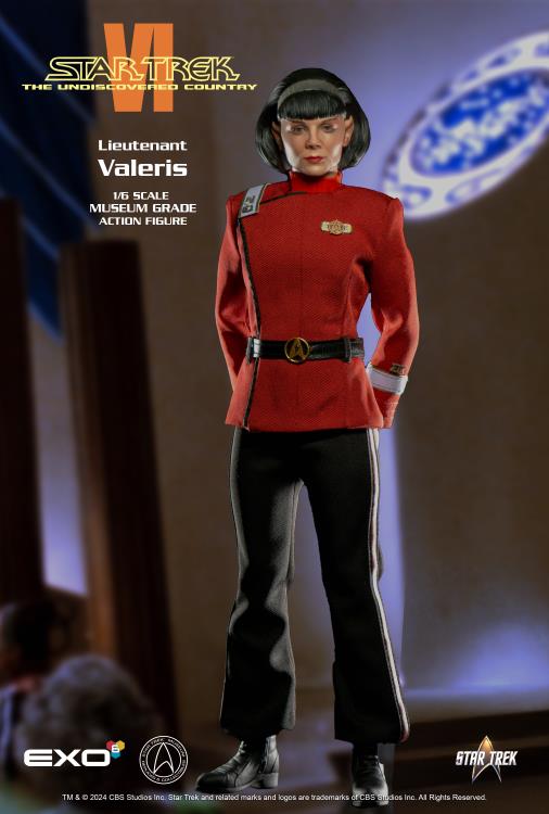 Star Trek VI: The Undiscovered Country Lieutenant Valeris 1/6 Scale Figure Gallery Image 3