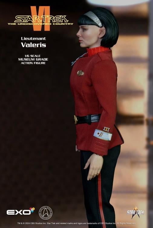 Star Trek VI: The Undiscovered Country Lieutenant Valeris 1/6 Scale Figure Gallery Image 6