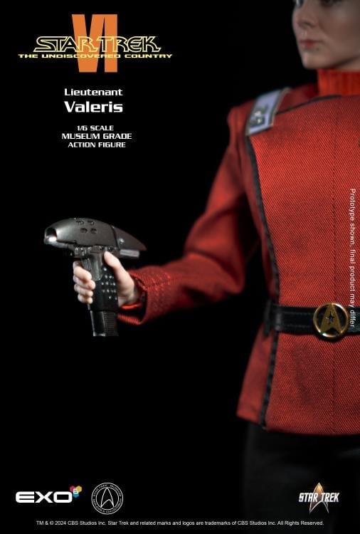Star Trek VI: The Undiscovered Country Lieutenant Valeris 1/6 Scale Figure Gallery Image 9