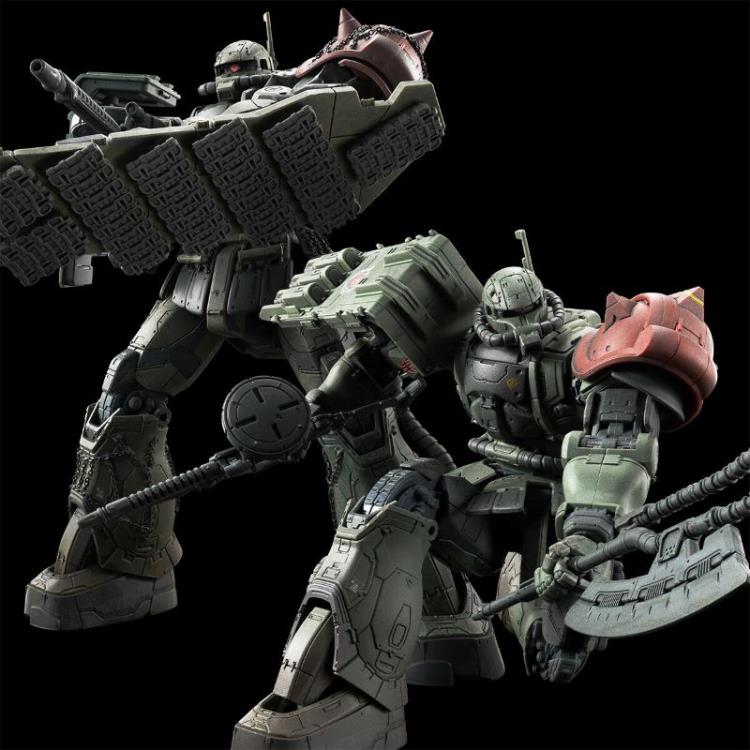 Gundam: Requiem for Vengeance HG Zaku II F Type LeSean & Zaku II (Unidentified Type) LeSean (RFV) 1/144 Scale Exclusive Model Kit Gallery Image 3