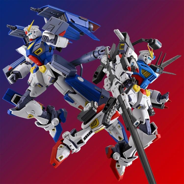 Mobile Suit Gundam F90 MG F90 Gundam F90 Mission Pack A & L Types 1/100 Scale Exclusive Model Kit Gallery Image 9
