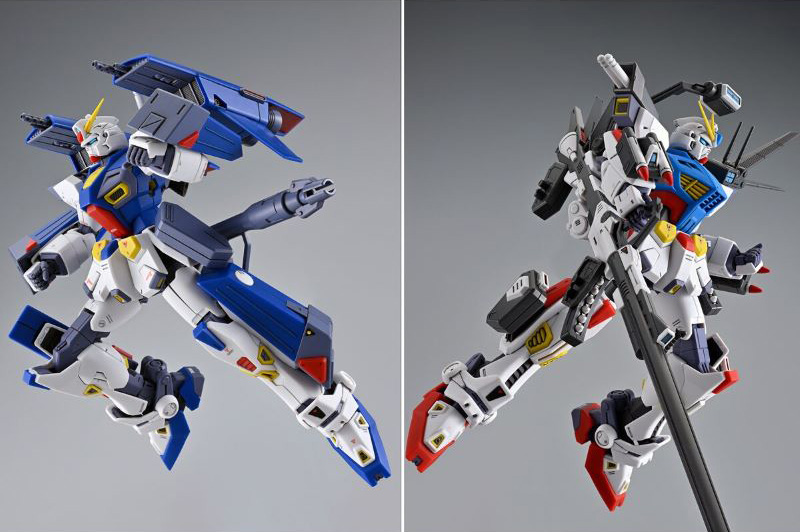 Mobile Suit Gundam F90 MG F90 Gundam F90 Mission Pack A & L Types 1/100 Scale Exclusive Model Kit Gallery Image 3