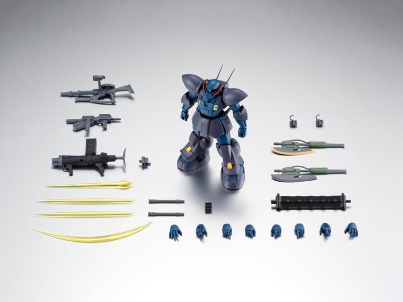 MS-11 ACT ZAKU AUGUSTA & BASE JABBERセット Mobile Suit Z Gundam The Robot Spirits MS-11 Act Zaku (Augusta