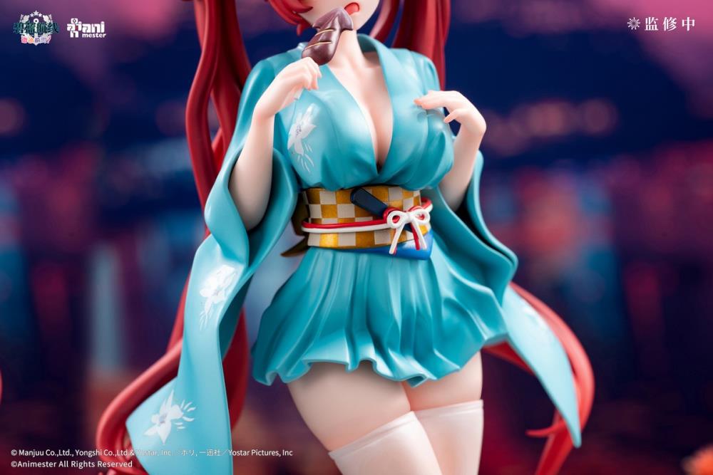 Azur Lane: Slow Ahead! Honolulu (Yukata Ver.) 1/7 Scale Figure Gallery Image 8