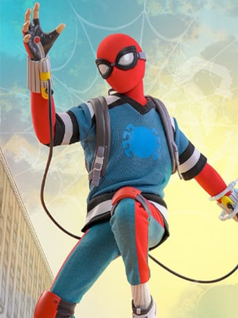 Your Friendly Neighborhood Spider-Man HS07 Spider-Man (Homemade Suit) 1/6th Scale Collectible Figure Gallery Image 2