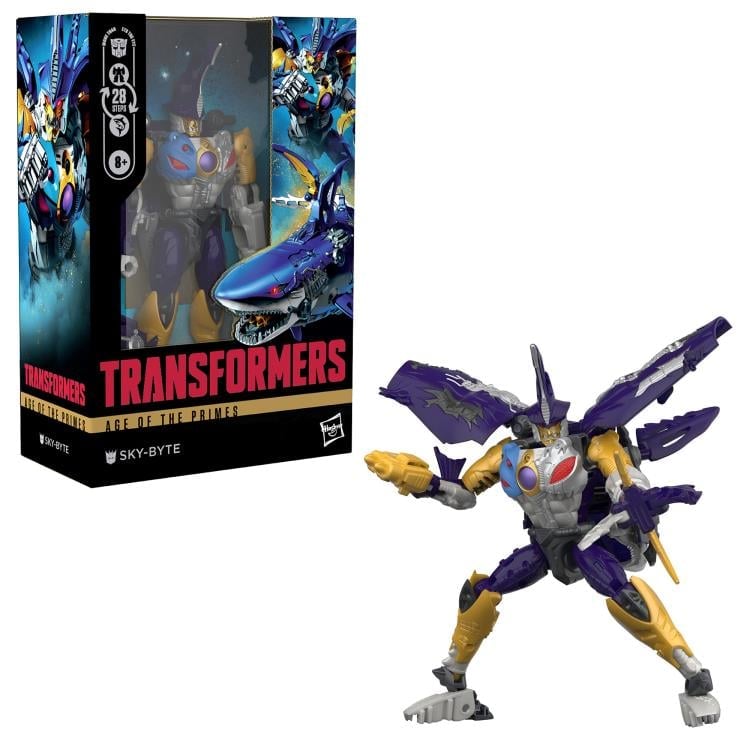 Transformers Age of the Primes Voyager Class Skybyte Action Figure Gallery Image 7