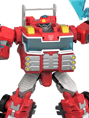 Transformers Age of the Primes Voyager Class Rescue Bot Heatwave Action Figure Gallery Image 2