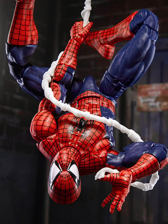 Marvel Legends Maximum Series Spider-Man Deluxe Action Figure Gallery Image 2