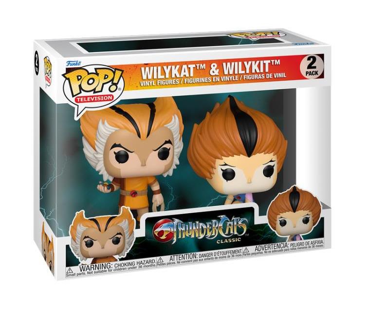 ThunderCats Pop! Television Wilykat & Wilykit Two-Pack Gallery Image 3