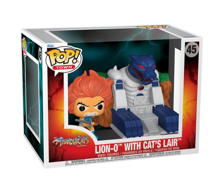 ThunderCats Pop! Town #45 Lion-O with Cat's Lair Gallery Image 3