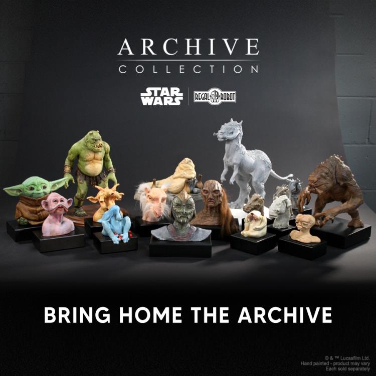 Star Wars: Return of the Jedi Archive Collection Klaatu (Ken Ralston Signature Edition) Limited Edition Bust Concept Maquette Replica Gallery Image 13