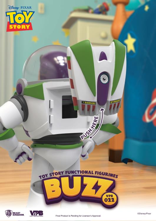 Toy Story VPB-022 Buzz Lightyear Vinyl Piggy Bank Gallery Image 9