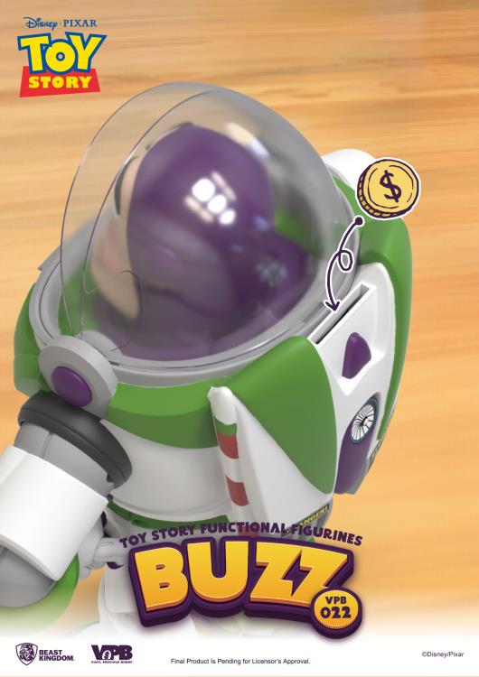 Toy Story VPB-022 Buzz Lightyear Vinyl Piggy Bank Gallery Image 10