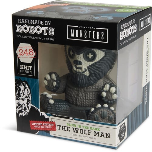 Universal Monsters Handmade by Robots Wolf Man (Glow-In-The-Dark Ver.) Limited Edition Figure Gallery Image 7