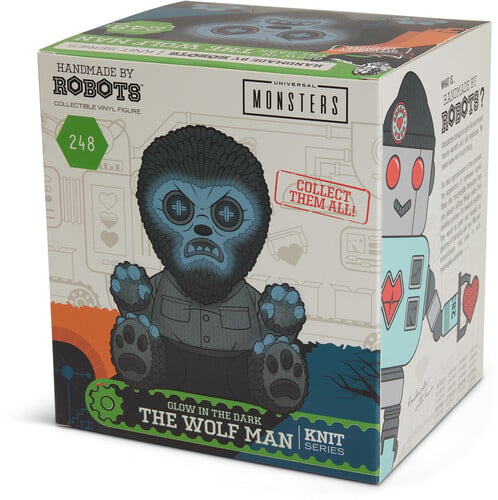 Universal Monsters Handmade by Robots Wolf Man (Glow-In-The-Dark Ver.) Limited Edition Figure Gallery Image 8