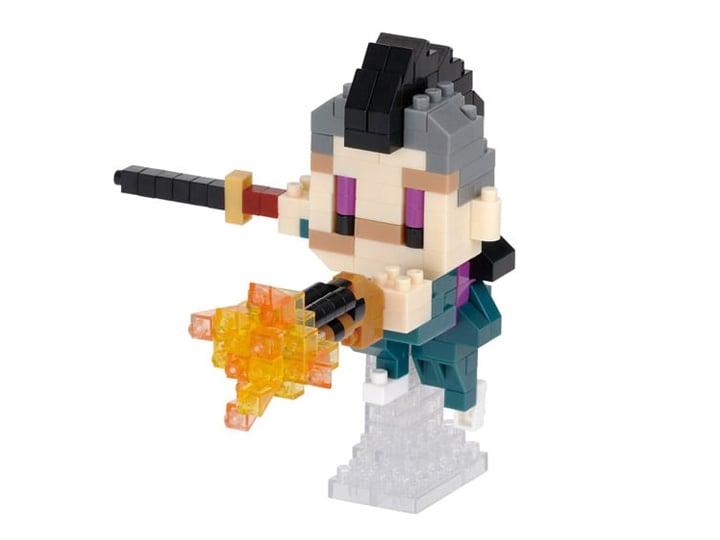 Demon Slayer: Kimetsu no Yaiba Nanoblock Character Collection Series Genya Shinazugawa Gallery Image 1
