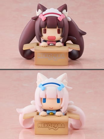 Nekopara Chocola & Vanilla Chibi Figure Set Gallery Image 2