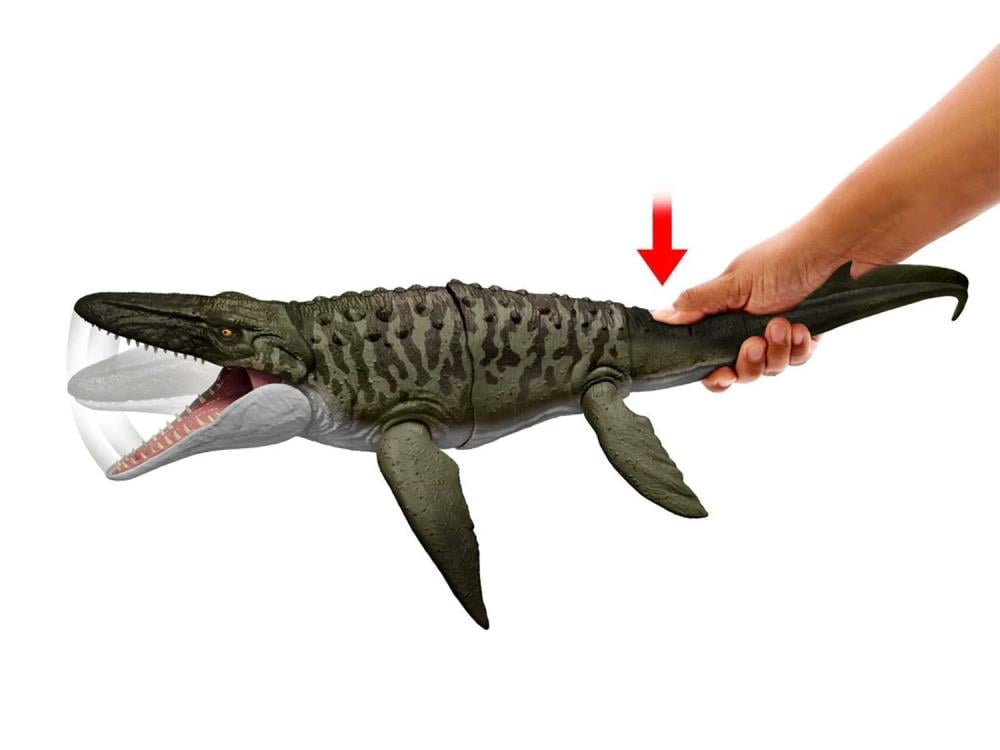 Jurassic World Rebirth Bite 'N Blast Mosasaurus Figure Gallery Image 4
