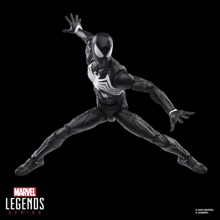 Marvel's Spider-Man 2 Marvel Legends Gamerverse Peter Parker (Black Suit) Action Figure Gallery Image 6