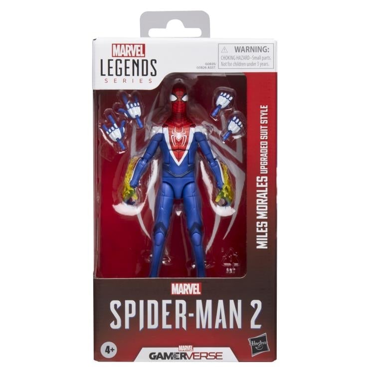 Marvel's Spider-Man 2 Marvel Legends Gamerverse Miles Morales (Upgraded Suit Style) Action Figure Gallery Image 11