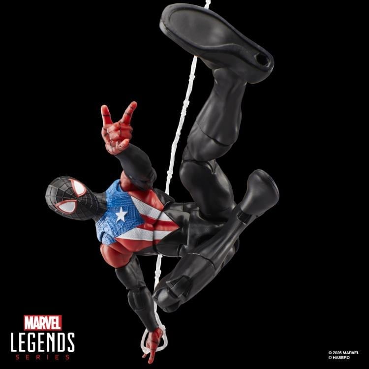 Marvel's Spider-Man 2 Marvel Legends Gamerverse Miles Morales (Boricua Suit) Action Figure Gallery Image 7