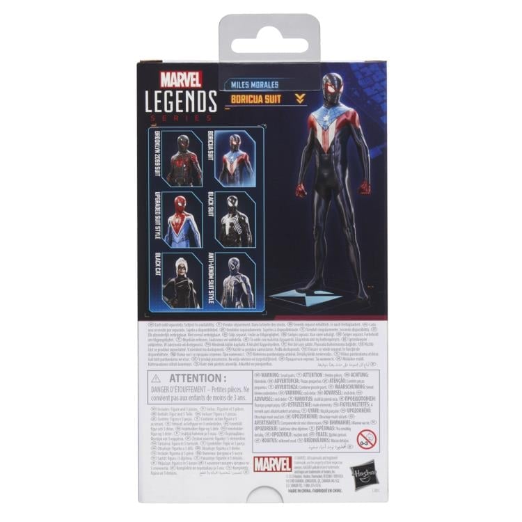 Marvel's Spider-Man 2 Marvel Legends Gamerverse Miles Morales (Boricua Suit) Action Figure Gallery Image 12