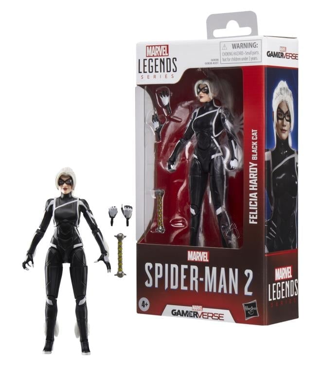 Marvel's Spider-Man 2 Marvel Legends Gamerverse Felicia Hardy (Black Cat) Action Figure Gallery Image 10
