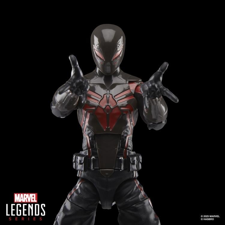 Marvel's Spider-Man 2 Marvel Legends Gamerverse Miles Morales (Brooklyn 2099 Suit) Action Figure Gallery Image 8