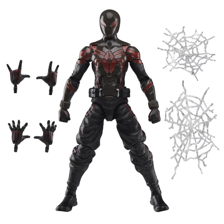 Marvel's Spider-Man 2 Marvel Legends Gamerverse Miles Morales (Brooklyn 2099 Suit) Action Figure Gallery Image 9